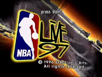 NBA Live 97 (US) screen shot title